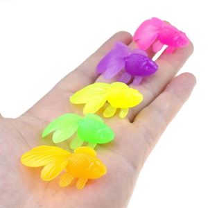 Wholesale Tpr Plastic Colorful Eyeless Model 5 <b>Floating</b> Goldfish Toy <b>Fishing</b> Game Children Water Play Bulk Pack - Product Image 5
