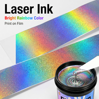 Tinta Láser Holográfica con Efecto Arcoíris Iridiscente para Serigrafía, Etiquetas de Seguridad, Embalaje, Adhesivos e Impresión de Seguridad