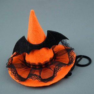 Sombrero <span class=keywords><strong>de</strong></span> bruja <span class=keywords><strong>de</strong></span> Halloween para perros-Disfraz divertido para mascotas, gorra <span class=keywords><strong>de</strong></span> fiesta <span class=keywords><strong>de</strong></span> calabaza, gorra <span class=keywords><strong>de</strong></span> fiesta <span class=keywords><strong>de</strong></span> mascotas pequeñas <span class=keywords><strong>de</strong></span> varios estilos - Product Image 4