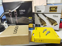 OEM-Produkte Verpackung Gepanzertes Metall HD-Video 10K 48 Gbit/s 60Hz Kabel Cavo 10m 3m 25ft 15m 25m 5m 2m 1m 4 K Kabel A Hdmi 4 k