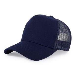 Venta al por mayor de fábrica de encargo del bordado de impresión del logotipo de 5 paneles de poliéster algodón gorra de béisbol sombreros de malla - Product Image 6