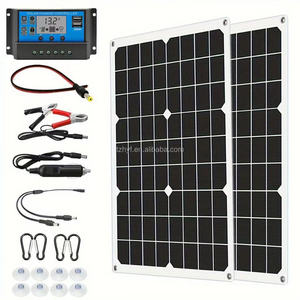 แผงโซลาร์เซลล์แบบโมโนคริสตัลไลน์ชนิดยืดหยุ่น ครึ่งเซลล์ 12V/9V/18V ยี่ห้อ TXW ประสิทธิภาพ 21% พร้อมพอร์ต USB คู่ สำหรับใช้ในบ้าน - Product Image 5