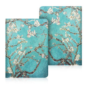 GSCASE Étui de protection pour Kindle en cuir de luxe et multicolore pour peintures, support de dragonne et lecteur pour Kindle Paperwhite 5 <span class=keywords><strong>2021</strong></span> - Product Image 3