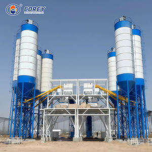 Línea de Producción de Concreto de Alta Eficiencia HZS120 con Bomba PLC, Planta Mezcladora Fija de 120m/h para Proyectos de Construcción de Carreteras Corey - Product Image 3