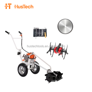 Débroussailleuse thermique 2 temps 98cc 1000W à pousser avec roues pour bricolage - Product Image 5