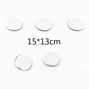 镀铬汽车钥匙外壳贴纸15 * 13毫米方形贴花，带CX5配件标志 - Product Image 2