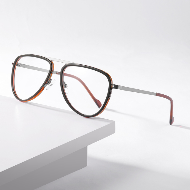 Fashion Style Eyeglasses AC Uv 400 Lens Reading Glasses Wholesaler Price Optical Glasses for Unisex