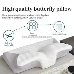 <span class=keywords><strong>Almohada</strong></span> <span class=keywords><strong>de</strong></span> Espuma Viscoelástica Personalizada <span class=keywords><strong>de</strong></span> Rebote Lento, Forma <span class=keywords><strong>de</strong></span> Mariposa, Transpirable, Diseño Moderno, Alivio del Dolor <span class=keywords><strong>de</strong></span> Cuello, <span class=keywords><strong>Almohada</strong></span> Cervical Ergonómica - Product Image 2