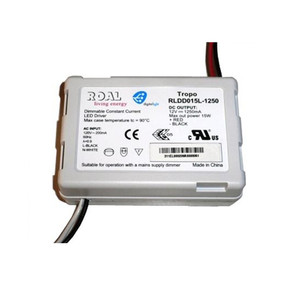 Controlador LED ROAL Serie RCB600, Regulable, Corriente Constante, 12V 1250mA, Potencia Máxima de 15W - Product Image 1