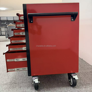 Boîte à outils roulante professionnelle CE à 15 tiroirs, solution de rangement personnalisable OEM pour <span class=keywords><strong>garage</strong></span>, entrepôt, boîte à outils roulante - Product Image 6