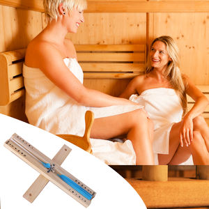 Reloj de arena de madera para sauna, resistente al calor, de 5, 10 y 15 minutos, para montar en la pared, para baño y spa - Product Image 2