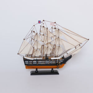 แบบจำลองเรือใบโบราณ ชาร์ลส์ มอร์แกน เรือประมงล่าวาฬ ขนาด 15 นิ้ว โมบี้ ดิก แบบจำลองเรือโบราณ แบบจำลองขนาด - Product Image 2