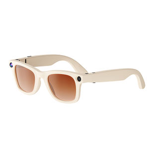 Gafas Inteligentes con Video EDS G300 Beige, Toma Fotos en Cualquier Momento, Reuniones de Oficina, Cámara HD de 800W, OpenAI Chat GPT, Llamadas de Voz por BT - Product Image 4