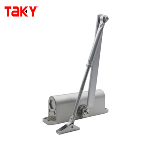 Ferme-porte hydraulique en aluminium à bras robuste et fermeture douce pour porte coupe-feu, fabriqué en usine - Product Image 3
