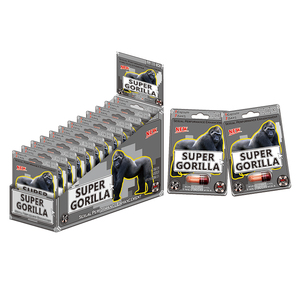 Pilules d'amélioration sexuelle masculine Super Hard Power, capsules <span class=keywords><strong>de</strong></span> médicaments, emballage, boîte en papier enduit - Product Image 1