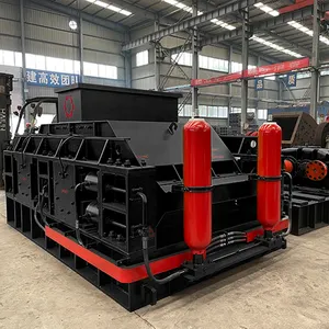 China Dubbele Roller Crusher Fabrikant Zand Making Machine Roller Zand Maker Prijs Voor Steengroeve