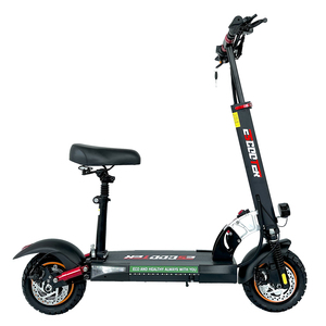 Patinete Eléctrico con Asiento E-Scooter Potente de 800W Dos Ruedas 10 Pulgadas 48V 13Ah Rápido 45 km/h Plegable para Adultos - Product Image 1