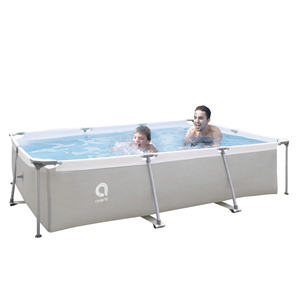 <span class=keywords><strong>Piscine</strong></span> rectangulaire à cadre en acier B02 3x2.07x0.65m <span class=keywords><strong>Jilong</strong></span> Avenli 17771 Passaat Gris pour Famille et Professionnels - Product Image 1