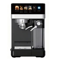 Cafetera Espresso Anbolife de 20 Bares con Pantalla Táctil Digital, Preparación Silenciosa, Jarra de Leche Desmontable, OEM ODM