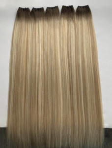 Cheveux humains vierges 2025 pour extensions, extrémités doublement tirées, trame Genius, application facile et chute de cheveux peu fréquente - Product Image 4