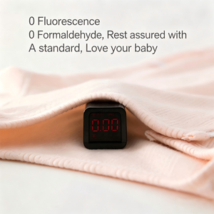 Combinaison pour bébé <span class=keywords><strong>fille</strong></span> musulmane nouveau-née, printemps-automne, pur coton respirant, antibactérien, adorable, avec fermeture à boutons, imprimé - Product Image 4