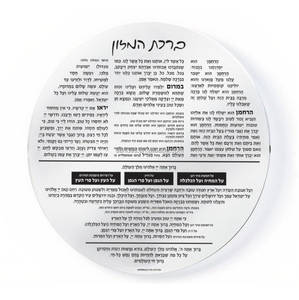 אקריליק ברכת מזון סט יהודים - Product Image 4