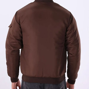 Professional Manufacturing Sports Bomber Jacket in Low MOQ <b>Top</b> Best <b>High</b> Quality Man Style Casual Bomber Jacket - Product Image 2