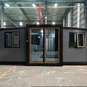 Casa Contenedor Expandible de Acero Galvanizado Confiable, Edificio Modular para Hotel Comercial, Oficina, Microcasa Plegable y Portátil Q - Product Image 1