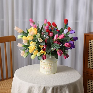 Jade Horizon Handmade Artificial Silk <strong>Magnolia</strong> 50cm Modern High Durability Environment-Friendly Reusable <strong>Table</strong> Valentine's Day - Product Image 2