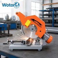 Scie à découper le métal à vitesse constante/à fréquence variable de 10 pouces/14 pouces avec base en acier renforcé