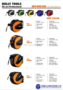 100FT + 6FT pneumatique passe-temps bricolage utiliser des outils extension rétractable automatique à ressort bobine de tuyau d'air 3/8 "ligne de tuyau d'air hybride - Product Image 3