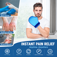 Compresse réutilisable chaude/froide en gel doux pour thérapie articulaire, arthrite, syndrome du canal carpien, douleurs aux doigts, gonflement et récupération par compression