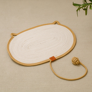 Cotton rope cat <b>scratch</b> mat, anti-<b>scratch</b> and wear-resistant dog mat, cooling mat, sleeping mat, integrated pet mat, cat bed, - Product Image 3
