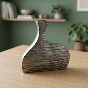 Vase de sol en aluminium - Design léger et luxueux pour la décoration de fête - Product Image 4