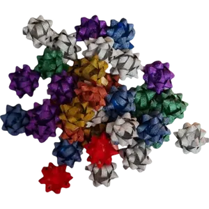 Lazo Mágico de Diamantes, Decoración Elegante y de Lujo para Regalos y Eventos, para el Día de San Valentín, Halloween, de Seda, Metalizado, Plástico, Organza y Papel - Product Image 6