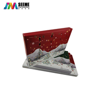Boîte-cadeau personnalisée de 12 jours, calendrier de l'avent vide, boîtes à chocolat de Noël
