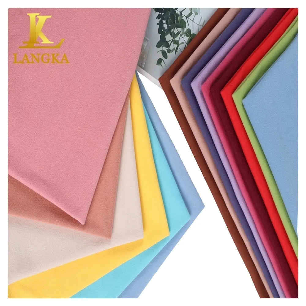 Langka wholesale price 95% viscose 5% spandex single jersey knitted rayon fabric for T-shirt dress