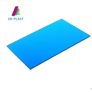 Kunden spezifische klare feste Polycarbonat platte, klare flache Folie massiv 4 mm 8mm