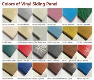 Chất lượng cao vật liệu xây dựng dễ dàng cài đặt chống cháy ASA PVC tấm ốp tấm bên ngoài PVC PVC tường trang trí Bảng điều khiển - Product Image 2