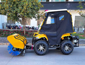 Buggy de plage, balayeuse à neige, un tracteur durable pour dégager la neige sur les plages - Product Image 5