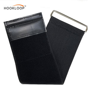 Sangles de rangement pour câbles Selfie, organisateur de cordons extensibles noirs à boucles auto-agrippantes qui restent fixées au câble pour la gestion des câbles électriques - Product Image 3