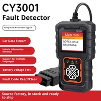 Lecteur de codes et analyseur/décodeur de diagnostic automobile OBD II transfrontalier amélioré CY3001