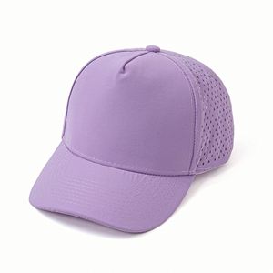 Unisex Laser Drill Hole Baseball Cap Quick Dry Mesh Outdoor Sports Caps Lightweight Unstructured <b>Hat</b> Promotion Gifts - Product Image 2