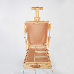 Trépied Chevalet D'art En Bois Planche à Dessin Poste Pliant Français Croquis HX-3 - Product Image 2