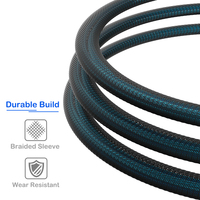Cable SFF-8087 Mini SAS a 4 SATA 3.0 Rectos, 6Gbps, Cable de Datos Interno para Servidor, para Tarjeta RAID HBA, Conexión de 4 HDD/SSD SATA