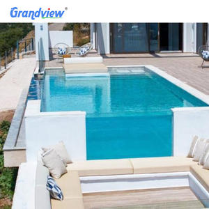 Piscina Prefabricada <span class=keywords><strong>de</strong></span> Acrílico <span class=keywords><strong>de</strong></span> Una Pieza Grandview para Panel Frontal - Product Image 1