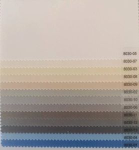 Fábrica <span class=keywords><strong>2M</strong></span>-3M <span class=keywords><strong>ancho</strong></span> 100% poliéster Semi Blackout impermeable Anti-aceite persianas enrollables tela para sombreado de ventanas - Product Image 3