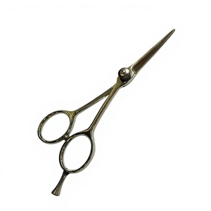 Ciseaux de coiffure professionnels ASAP de 6 pouces pour droitiers, en acier inoxydable japonais J2, à long manche, avec vis réglable - Product Image 1