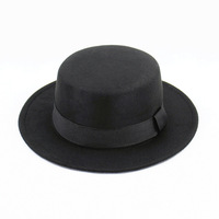 Chapeau plat rétro unisexe style anglais, nouvelle collection automne-hiver, pour danse, tour de tête 56-58 cm, accepte les commandes OEM