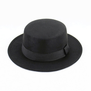 Topi Flat Top Gaya Retro Inggris Unisex Baru Musim Gugur Musim Dingin Grosir, Lingkar Kepala 56-58cm, Topi Tari, Menerima OEM - Product Image 6
